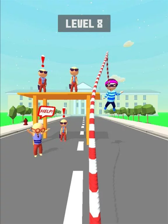 Изображение игры: Elemental Master: Stretch guy