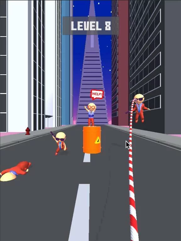 Изображение игры: Elemental Master: Stretch guy