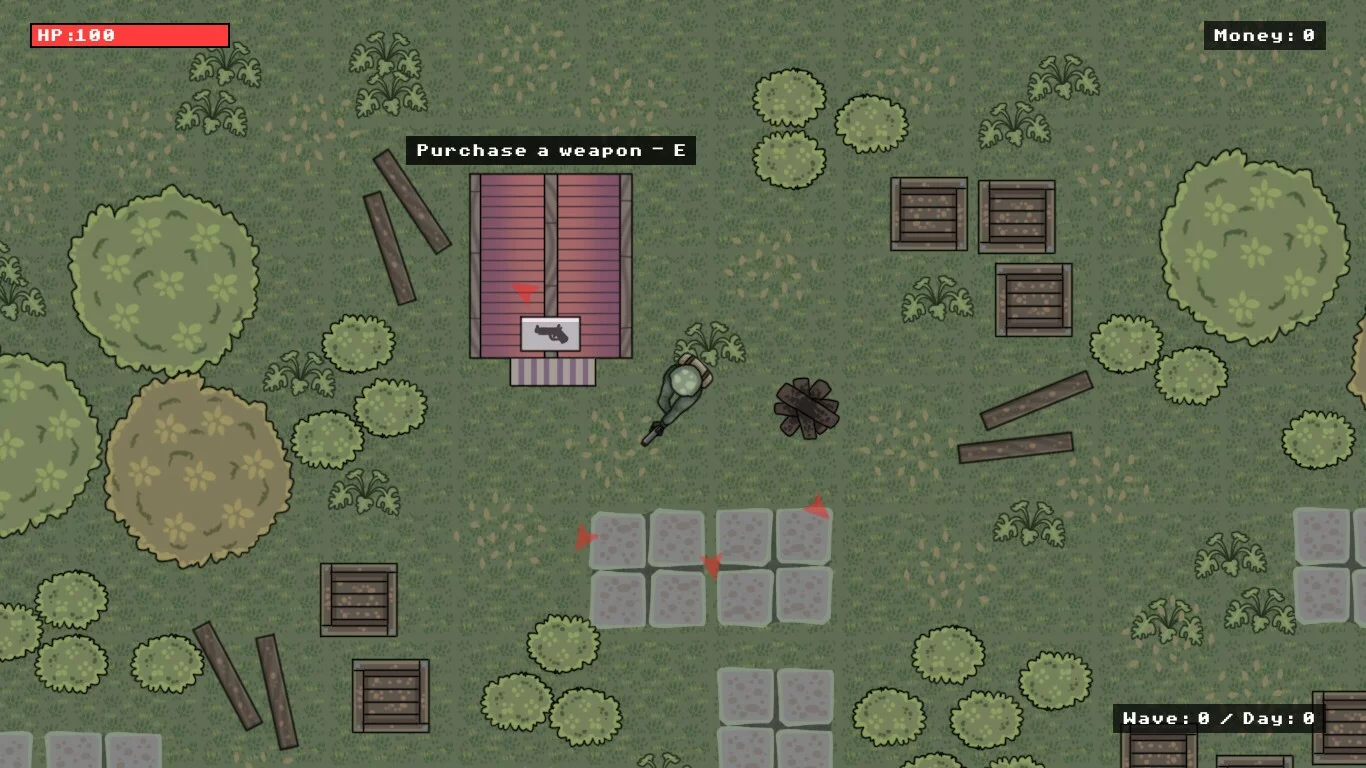 Изображение игры: Dark Forest Project