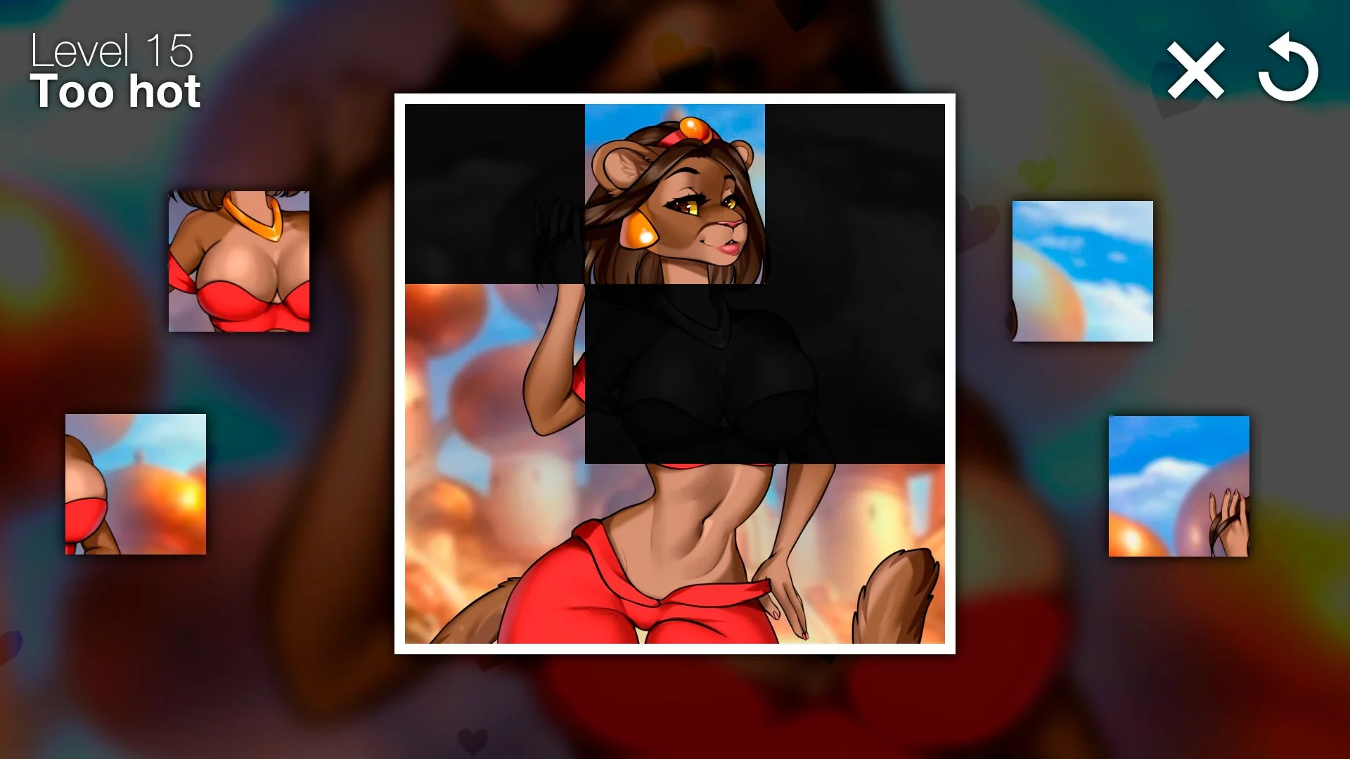 Изображение игры: Furry Puzzle
