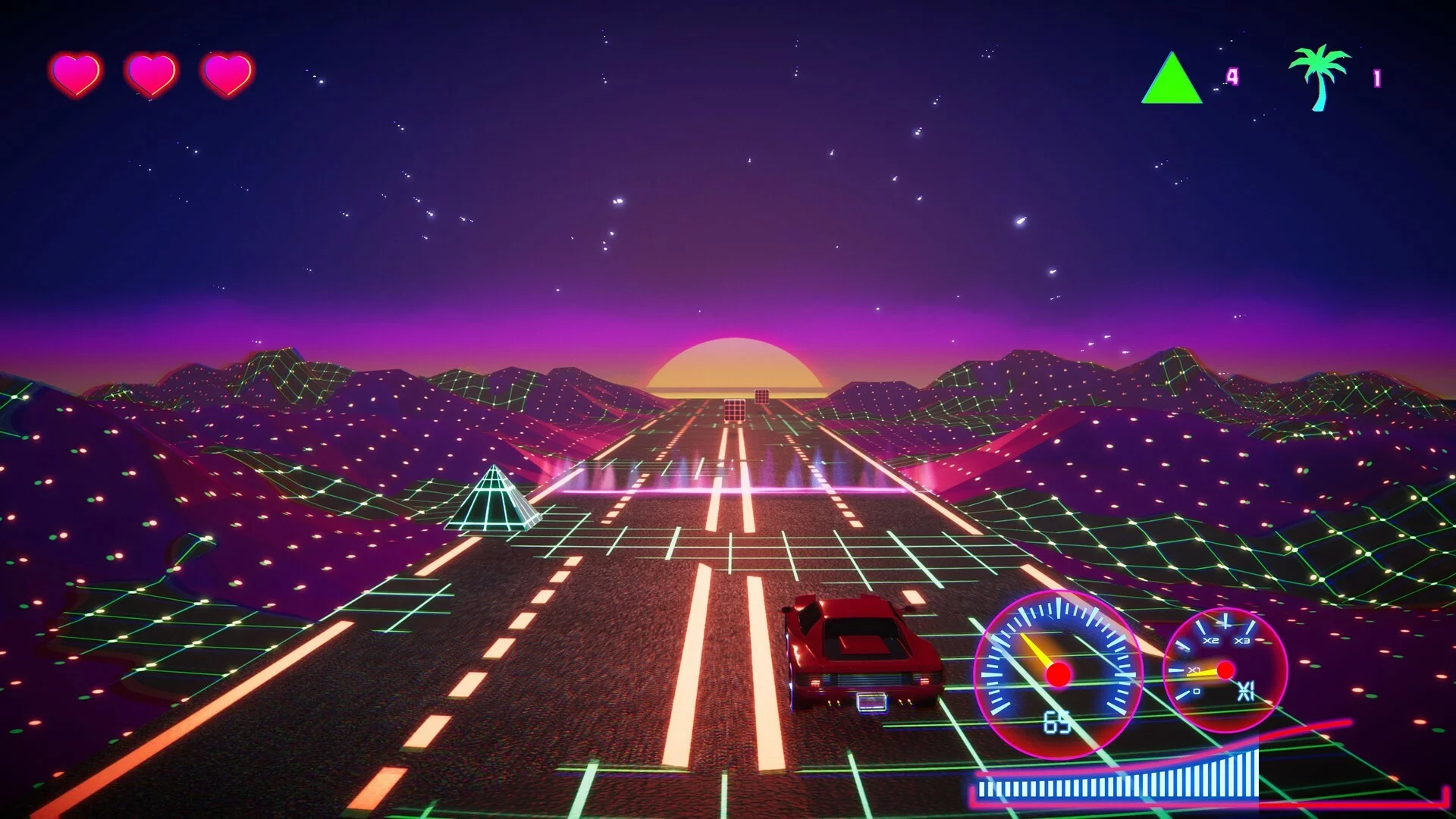 Изображение игры: Retrowave Universe