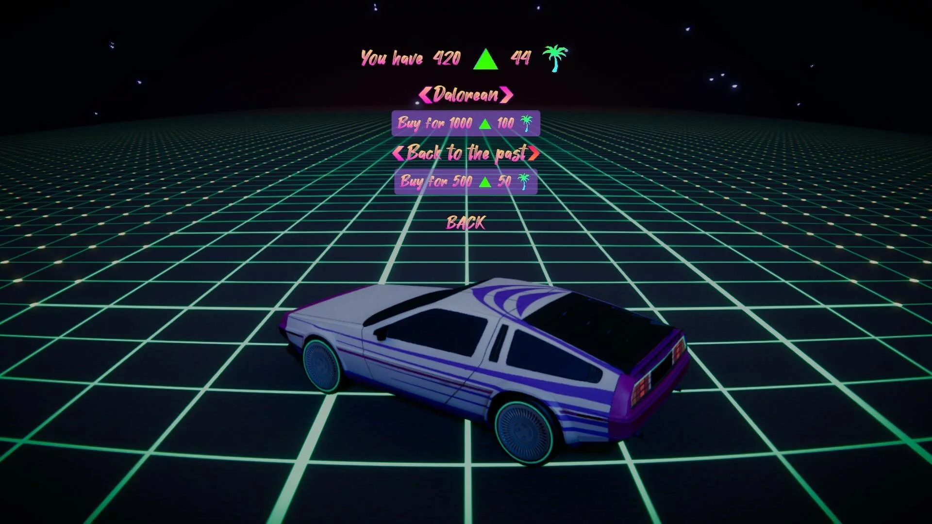 Изображение игры: Retrowave Universe