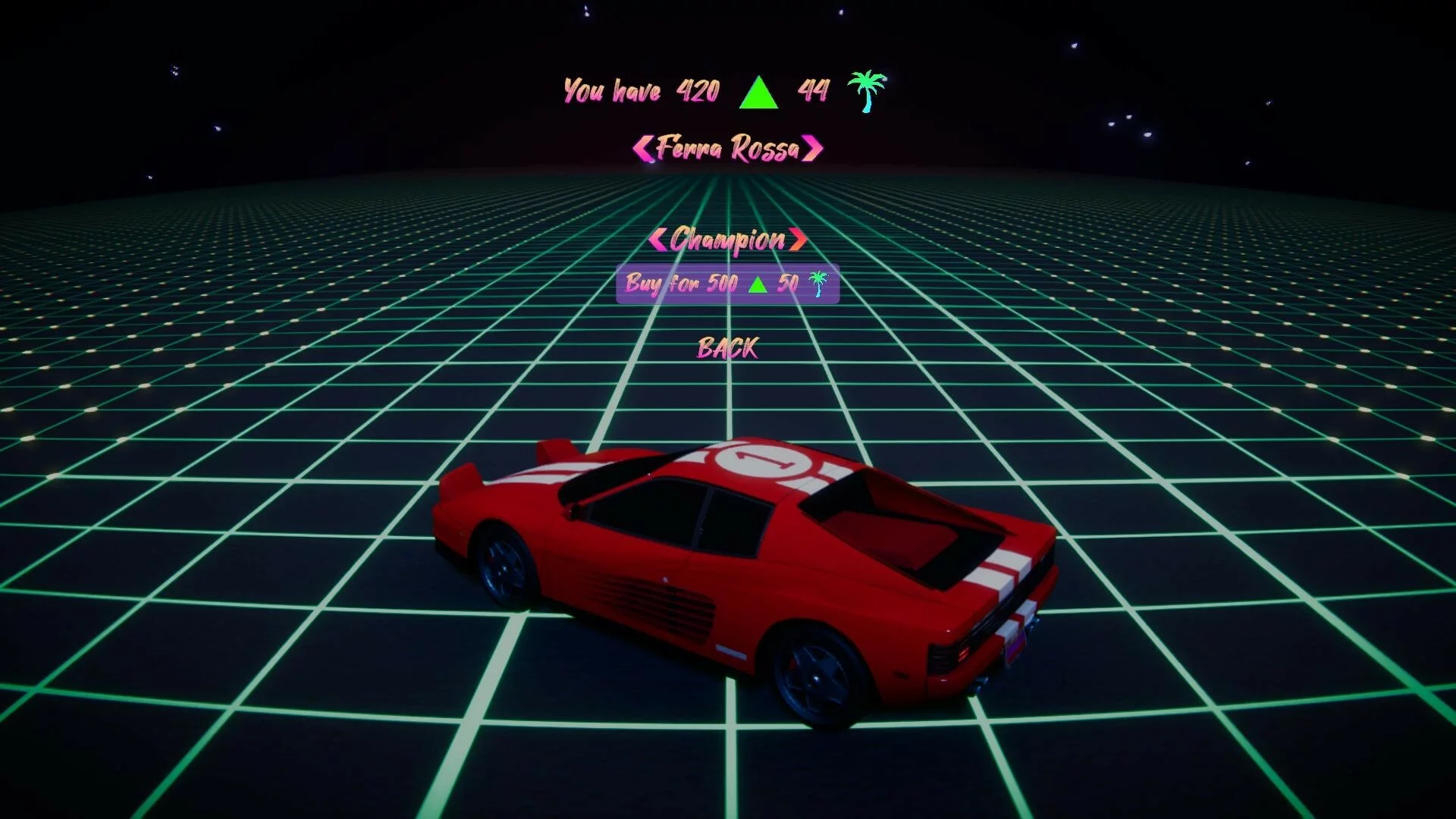 Изображение игры: Retrowave Universe