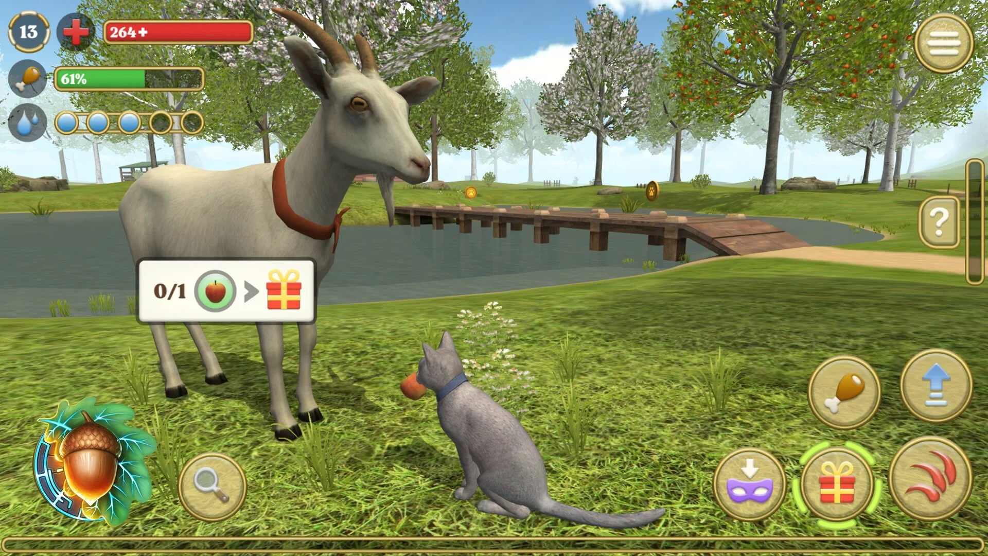 Изображение игры: Cat Simulator: Animals on Farm