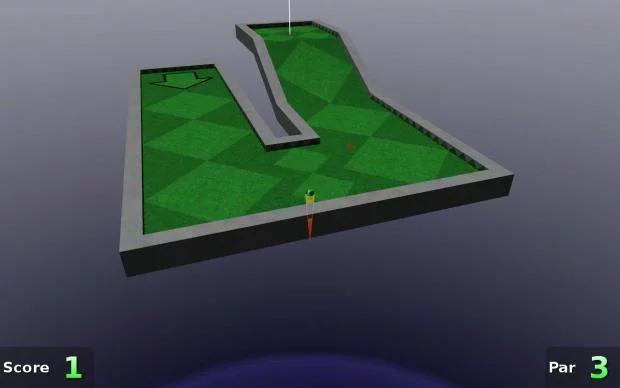 Изображение игры: Neverputt