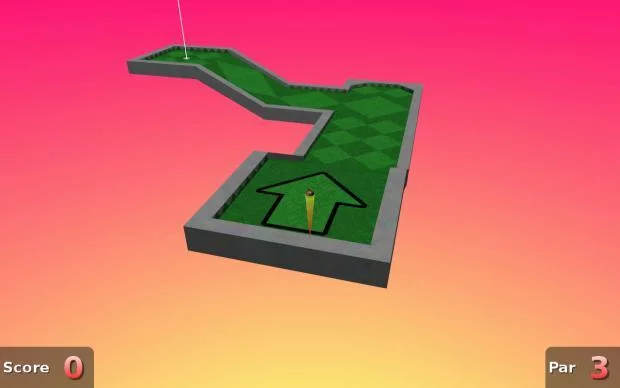 Изображение игры: Neverputt