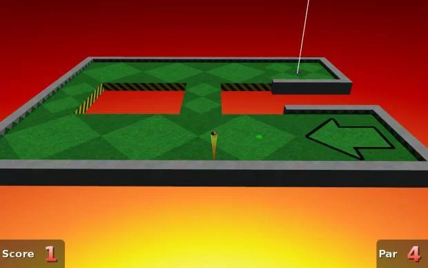 Изображение игры: Neverputt