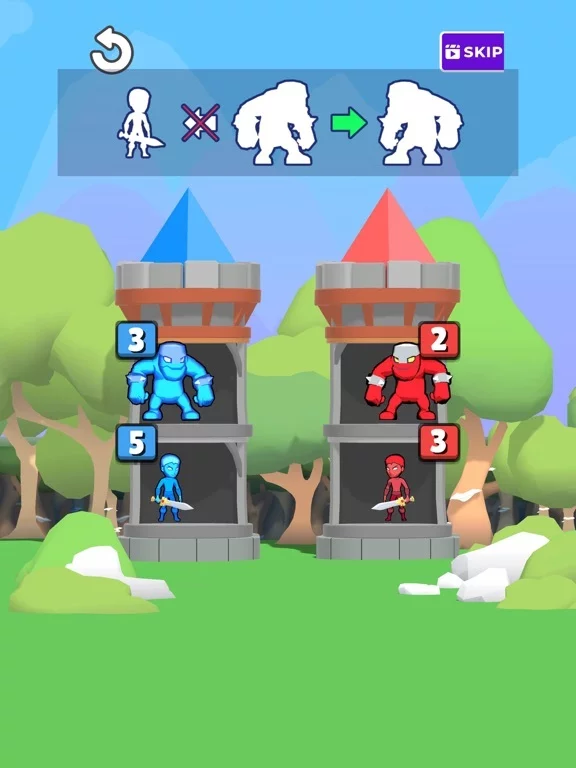 Изображение игры: Hero Tower War: Castle Defense