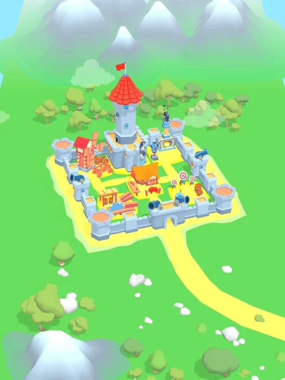 Изображение игры: Hero Tower War: Castle Defense