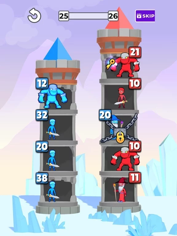 Изображение игры: Hero Tower War: Castle Defense