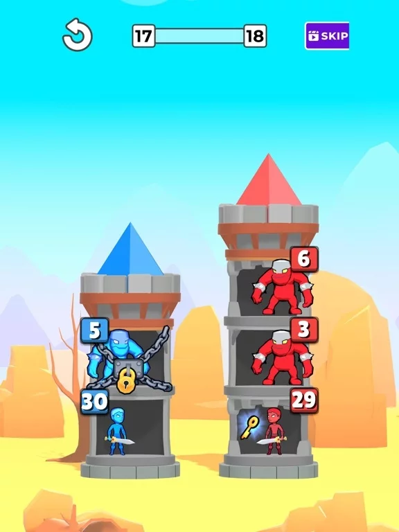 Изображение игры: Hero Tower War: Castle Defense