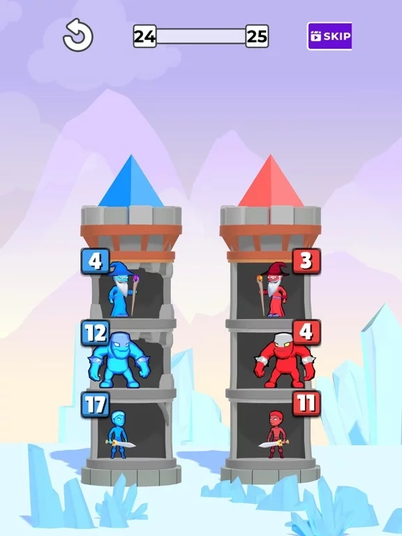 Изображение игры: Hero Tower War: Castle Defense