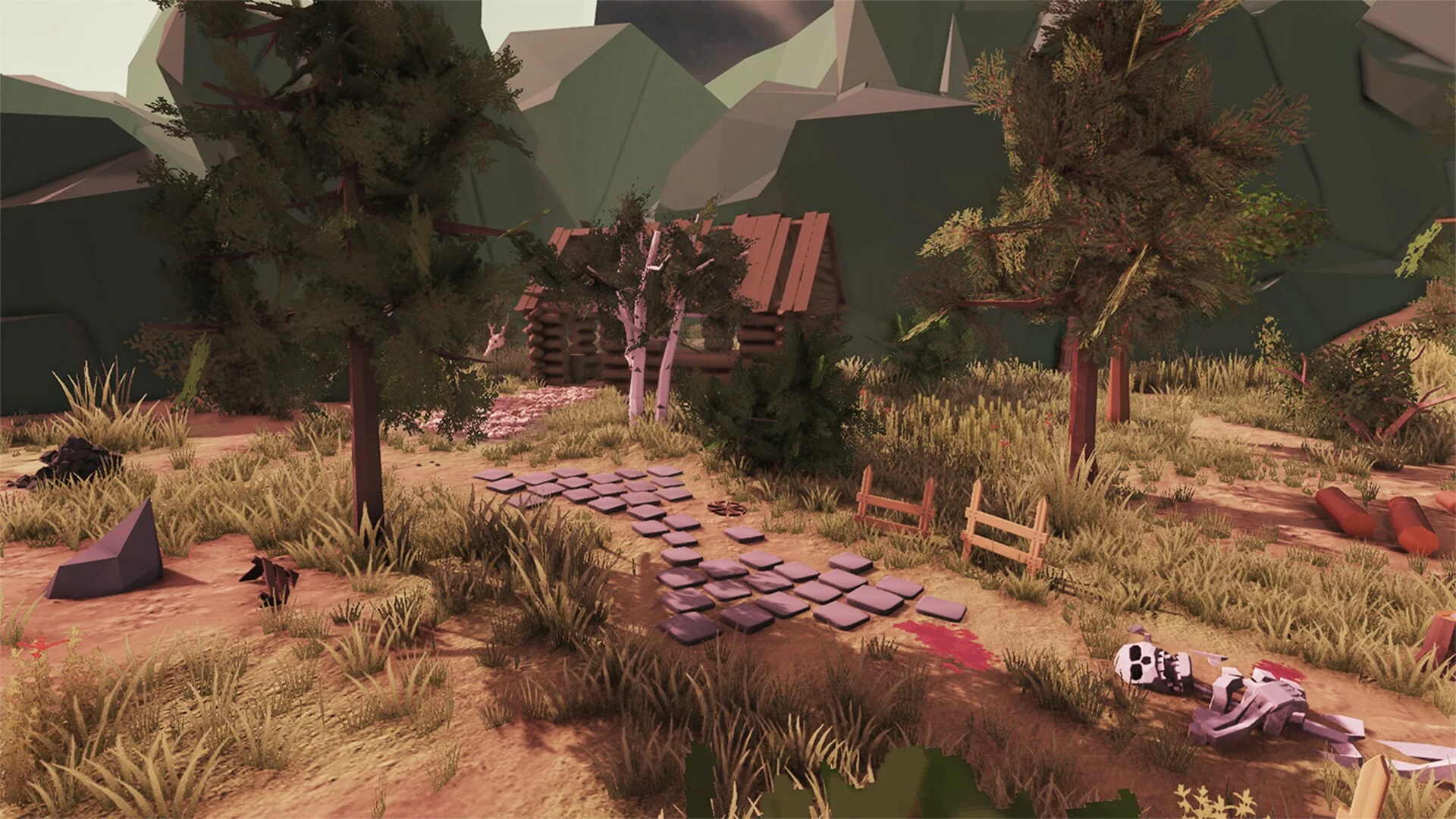 Изображение игры: Disturbing Forest: Demon's Path