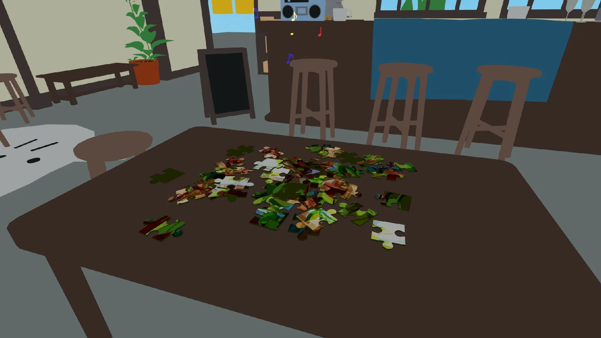Изображение игры: Puzzle Cafe VR