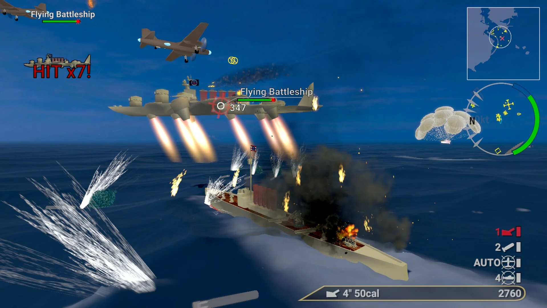 Изображение игры: Waves of Steel