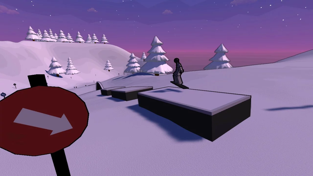 Изображение игры: Snowboarding