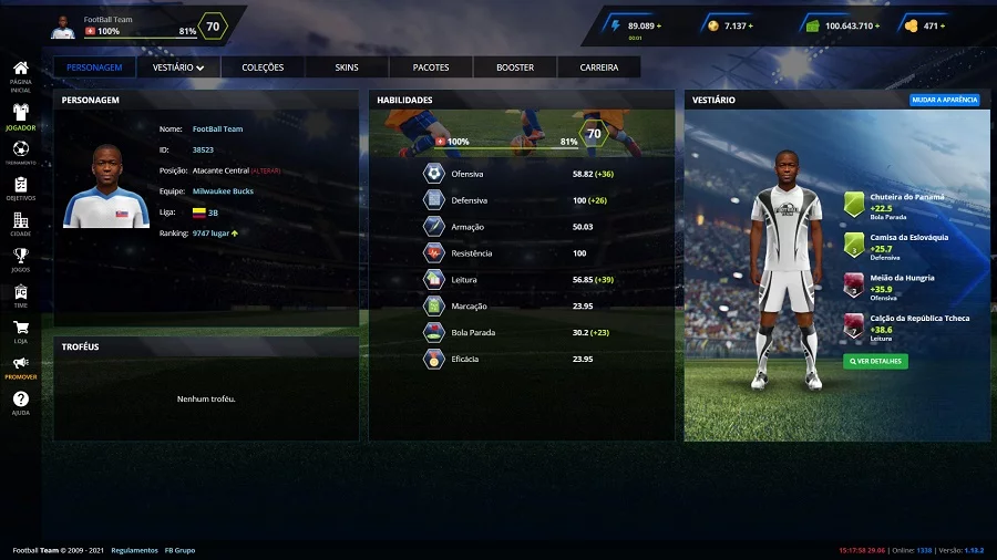 Изображение игры: FootballTeam