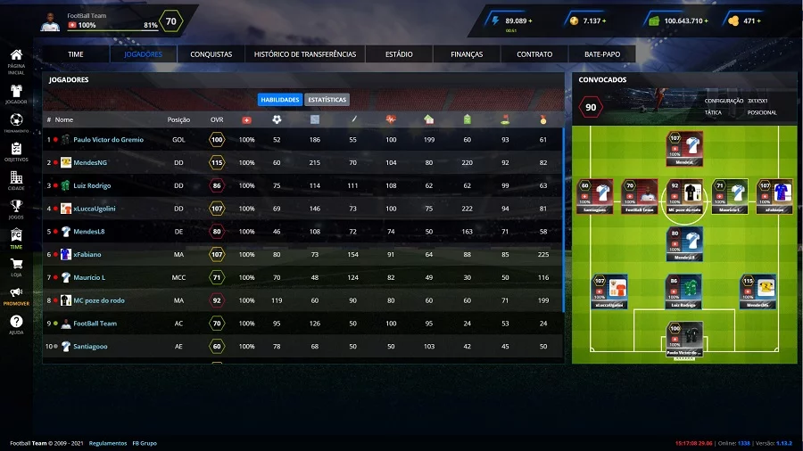 Изображение игры: FootballTeam