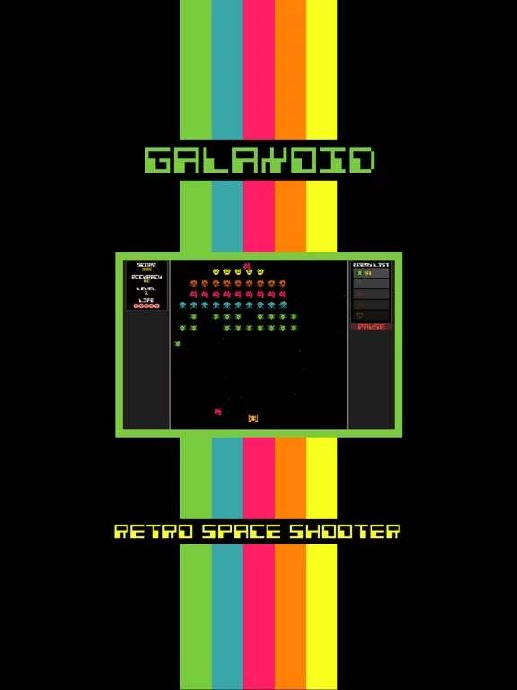 Изображение игры: Galaxoid: A Retro Space Shooter