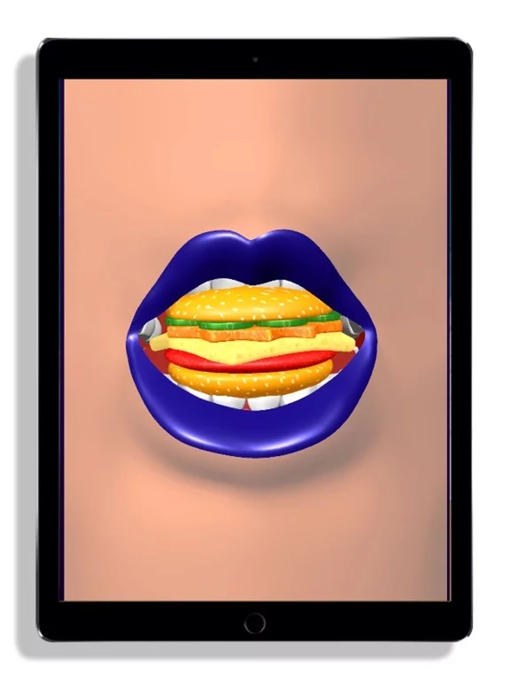 Изображение игры: Satisfying Lips! ASMR Mukbang