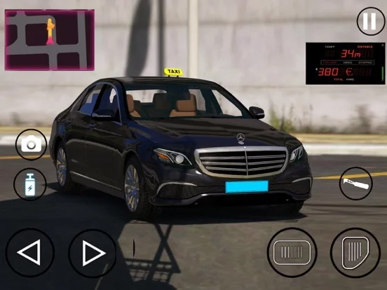 Изображение игры: Realistic Taxi Driving Sim 21