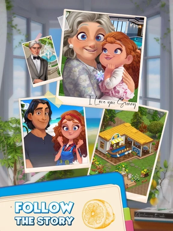 Изображение игры: Merge Manor: Sunny House