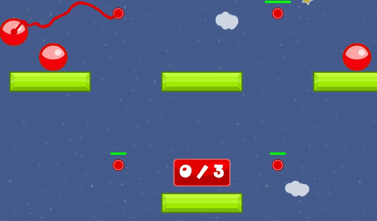 Изображение игры: StickyOrbs