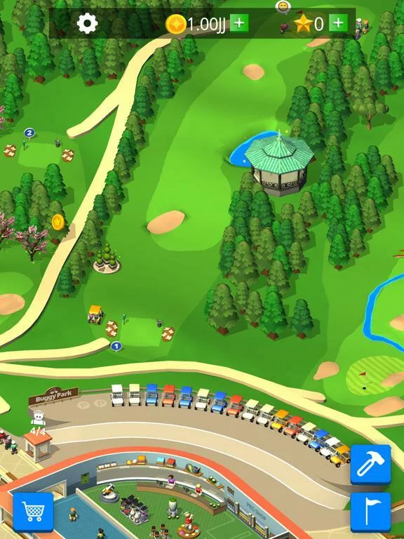 Изображение игры: Idle Golf Club Manager Tycoon