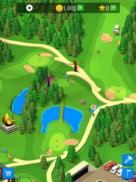 Изображение игры: Idle Golf Club Manager Tycoon