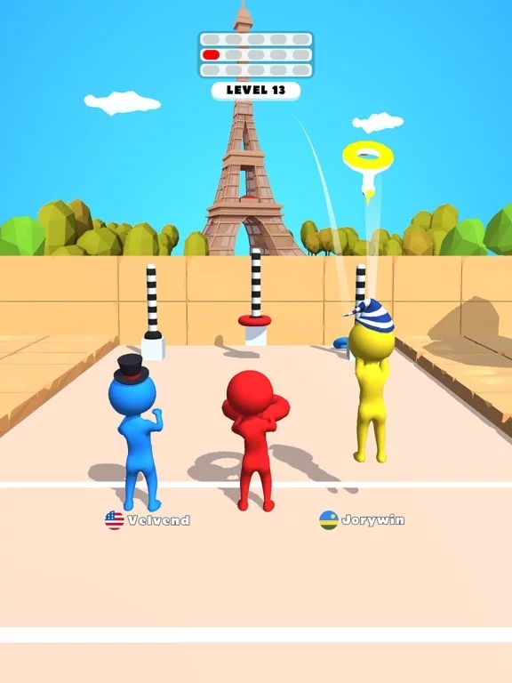 Изображение игры: Hoop Stack!