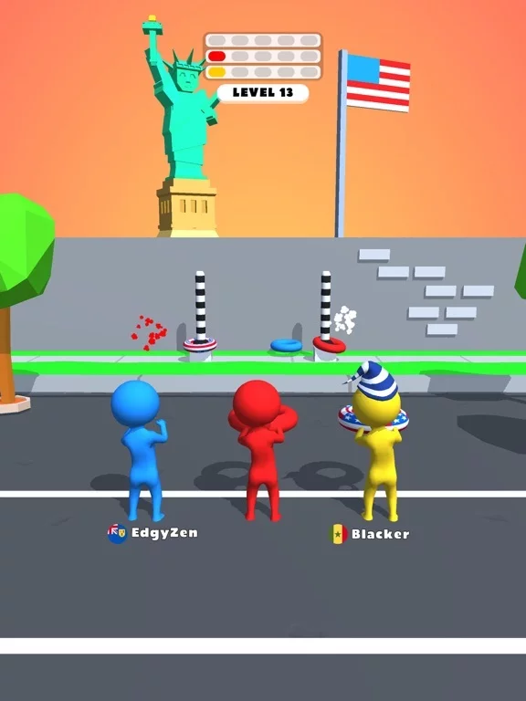 Изображение игры: Hoop Stack!