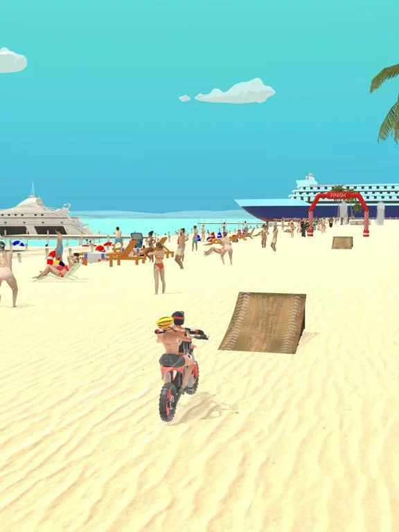 Изображение игры: Bike Flip: The Desert Action