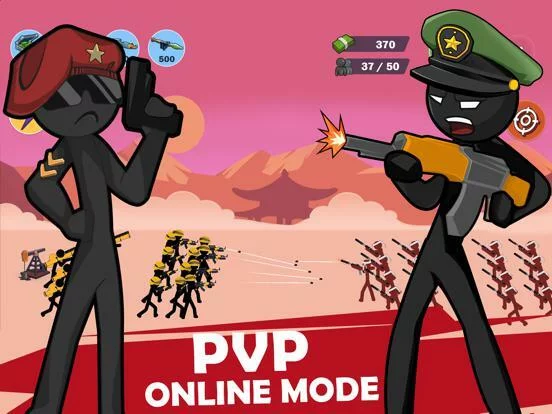 Изображение игры: Stickman World War