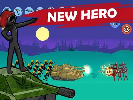Изображение игры: Stickman World War