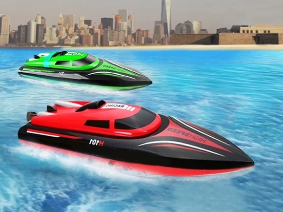 Изображение игры: Speed Boat Driving Game 2021