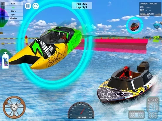Изображение игры: Speed Boat Driving Game 2021