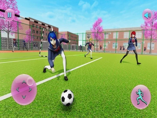 Изображение игры: Anime School 3D Girl Simulator