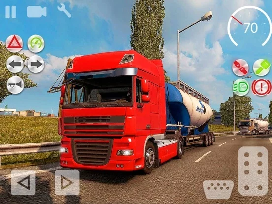 Изображение игры: Truck Simulator 21: Hard Roads
