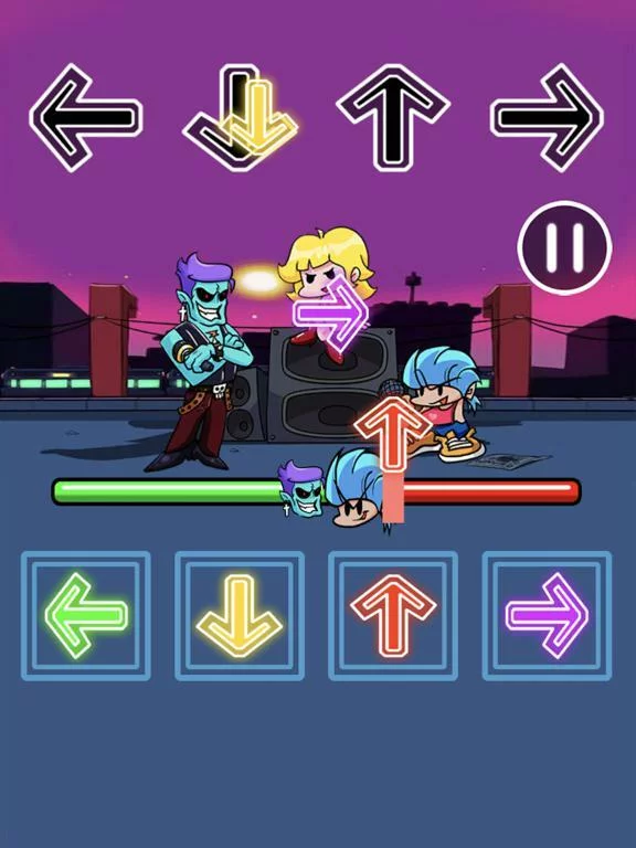 Изображение игры: FNF Battle: The Last Week