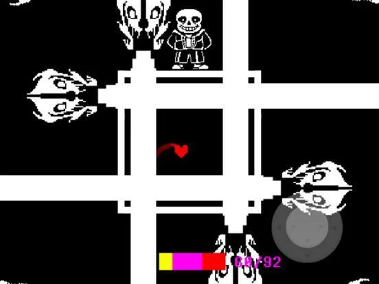 Изображение игры: sans fight