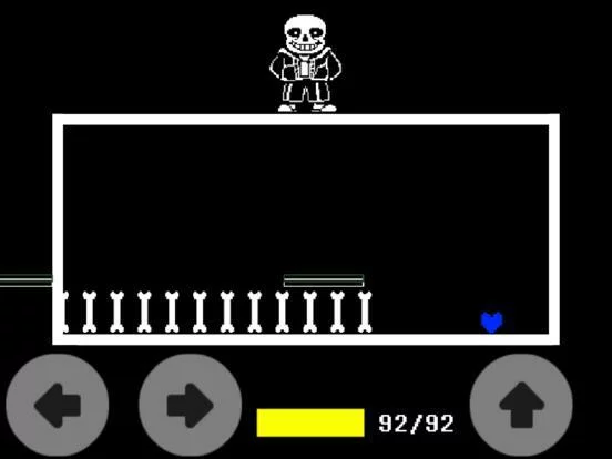 Изображение игры: sans fight
