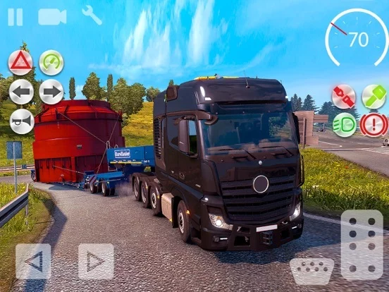 Изображение игры: Truck Simulator 21: Hard Roads