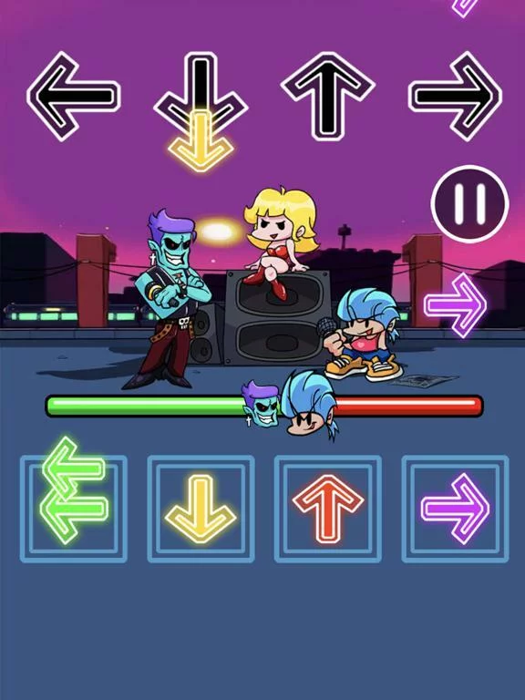 Изображение игры: FNF Battle: The Last Week