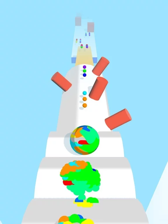 Изображение игры: Bounce And Collect Colors