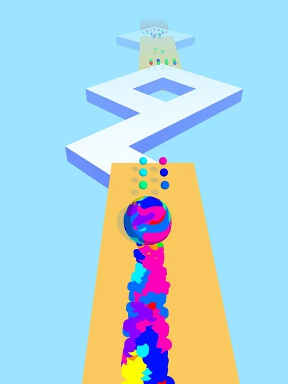 Изображение игры: Bounce And Collect Colors