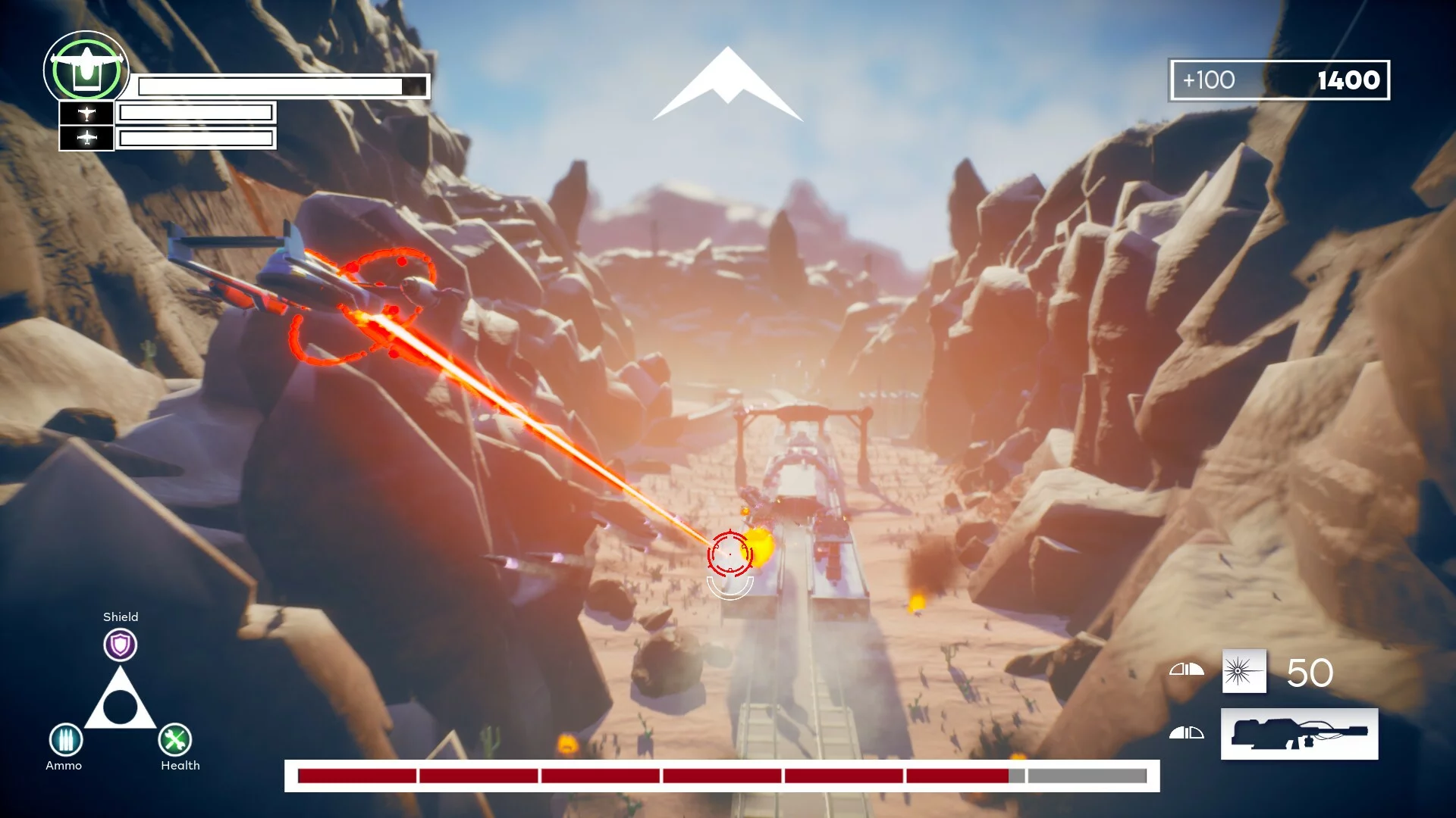 Изображение игры: Aces in the Dust