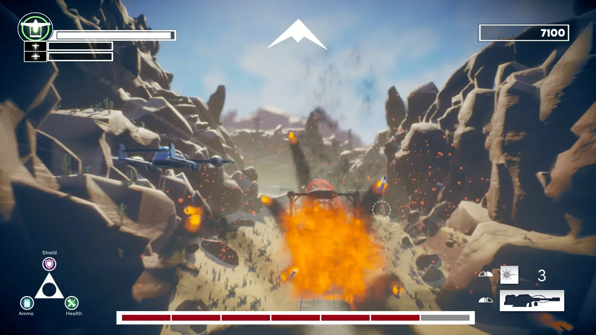 Изображение игры: Aces in the Dust