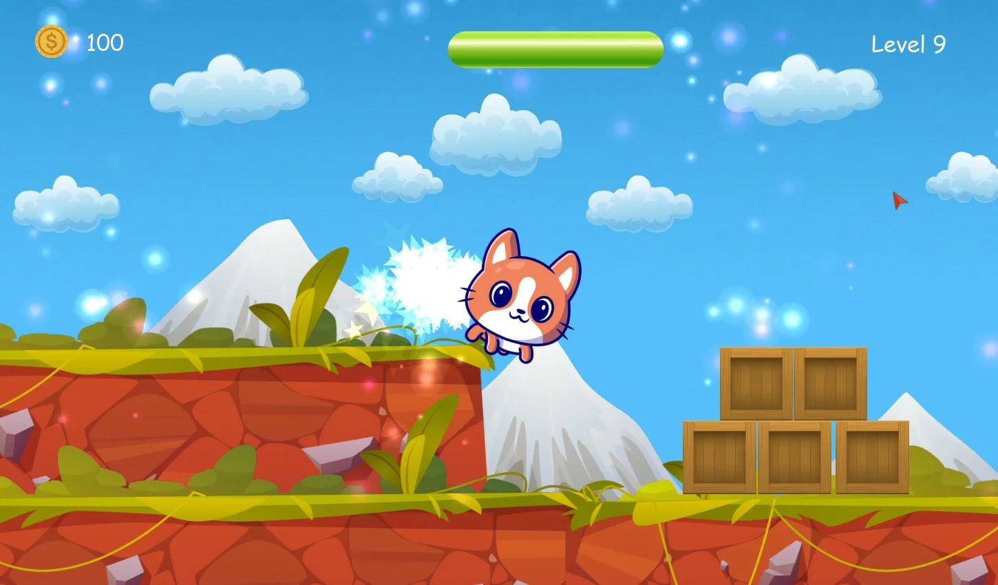 Изображение игры: Cat from the box