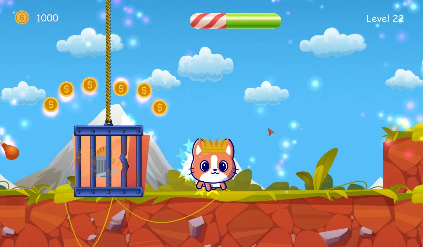 Изображение игры: Cat from the box