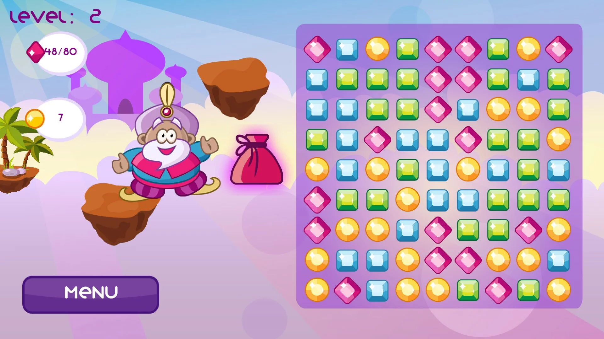 Изображение игры: Magic gems